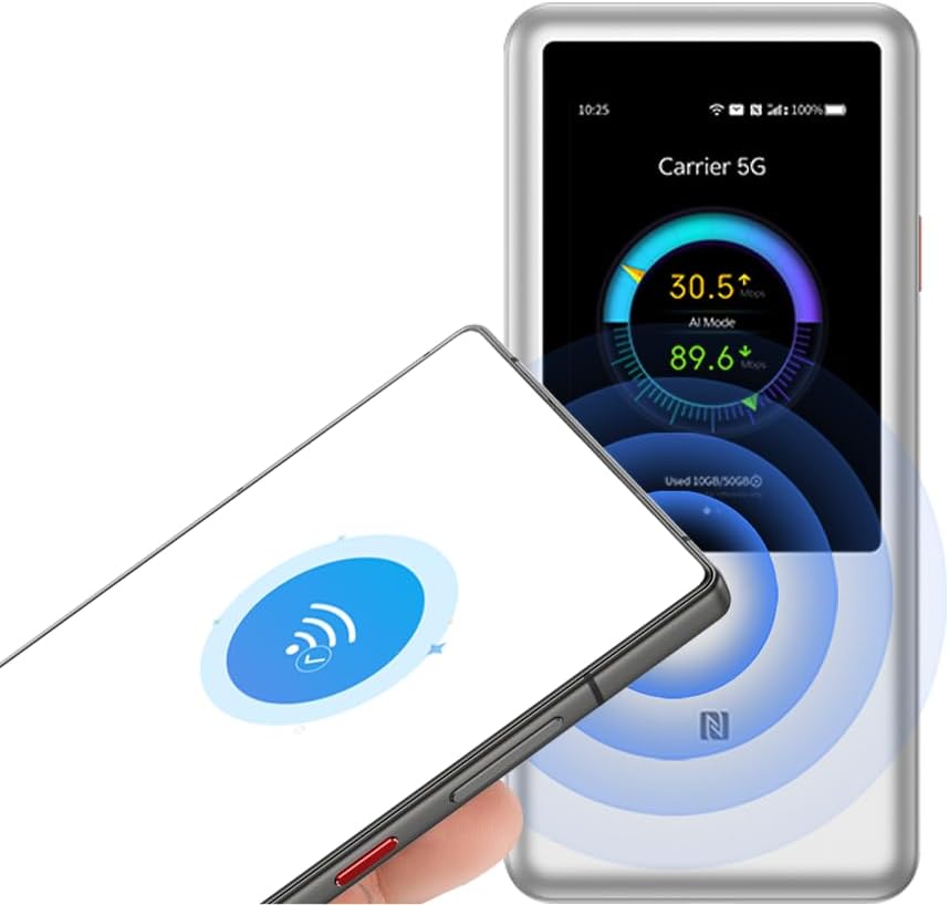ZTE U60 Pro MU5250 5G Pocket WiFi Router – Qualcomm X75 | WiFi 7 | 10000mAh Battery
