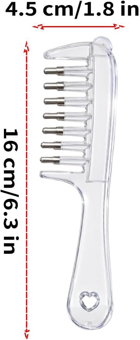 Zarena Crystal Clear Liquid Hair Comb | Scalp Oil Applicator