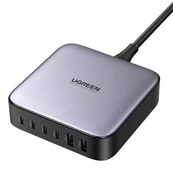 Ugreen 200W 6-Port GaN Charger | Fast USB-C Power Adapter