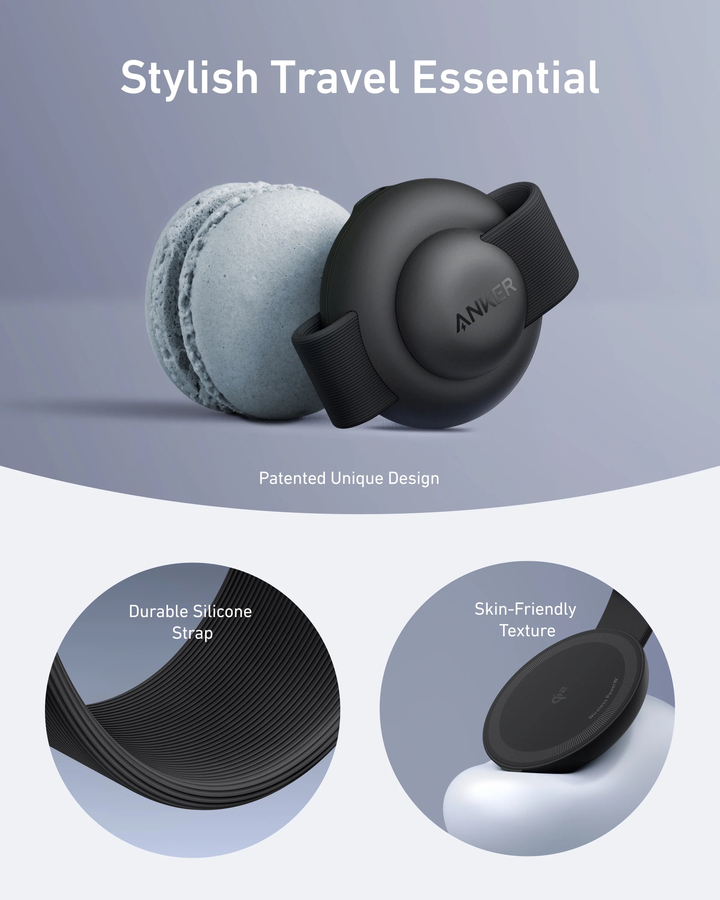 Anker MagGo 3-in-1 Wireless Charging Station (Foldable Pad)