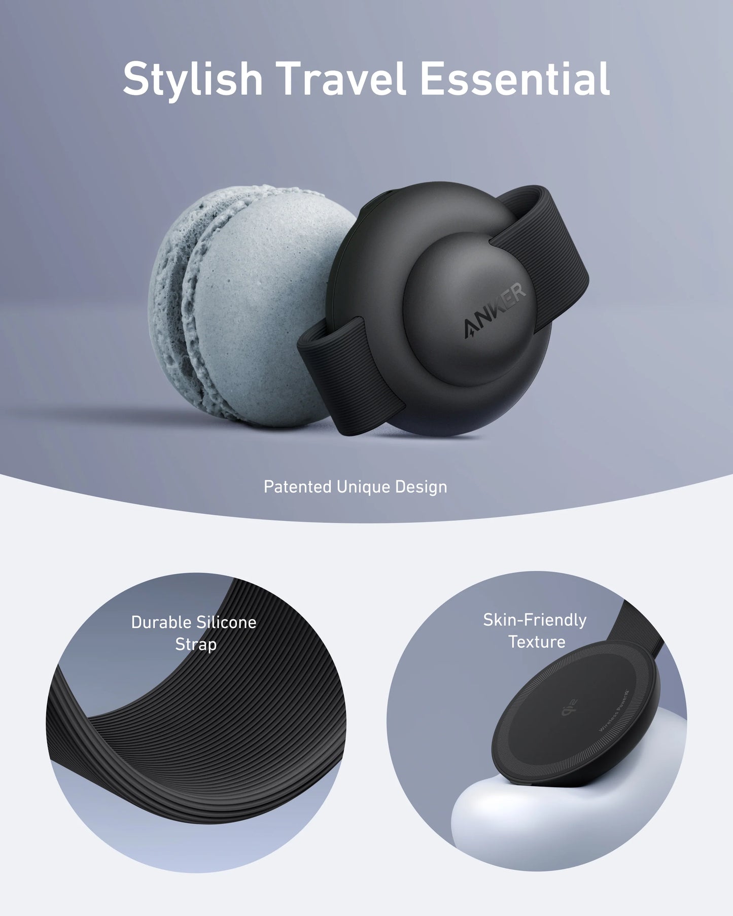 Anker MagGo 3-in-1 Wireless Charging Station (Foldable Pad)