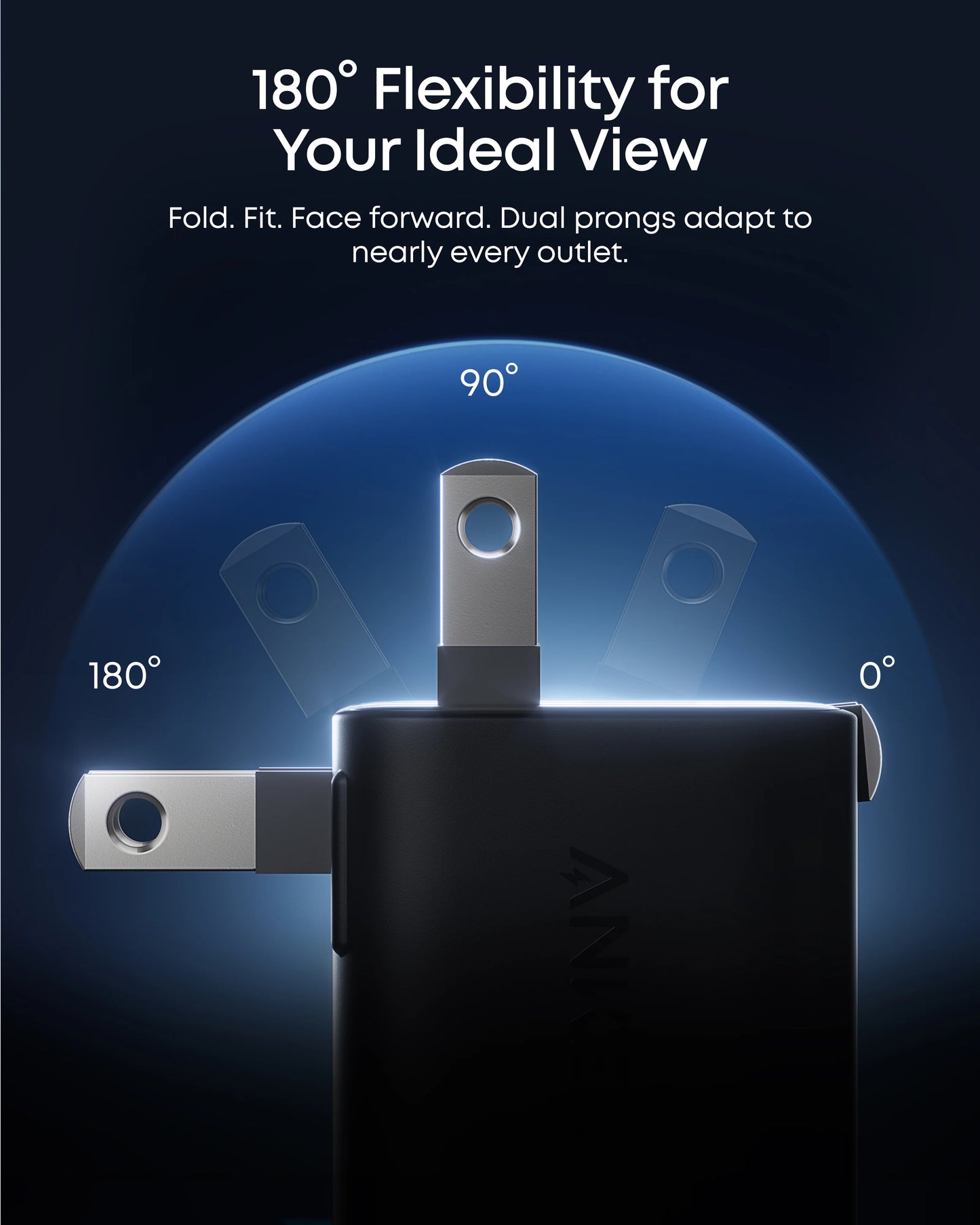 Anker Nano 45W USB-C Fast Charger | Smart iPhone Care Mode | Compact Foldable Design