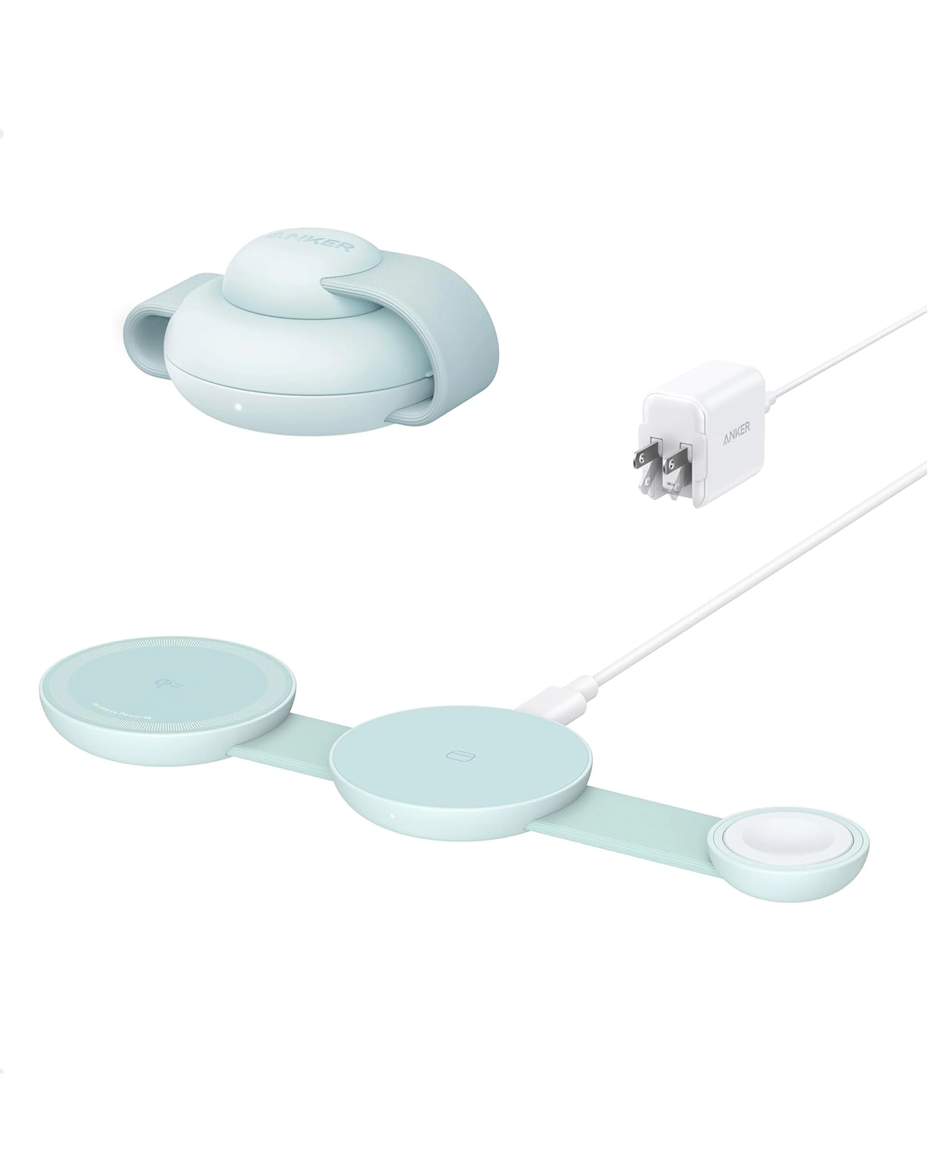 Anker MagGo 3-in-1 Wireless Charging Station (Foldable Pad)