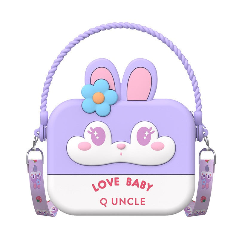 Cute Cartoon Mini Sling Bag for Kids – Bear & Bunny Design | Love Baby Q Uncle