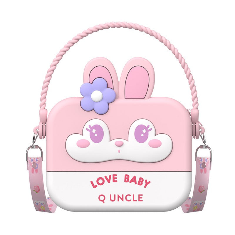 Cute Cartoon Mini Sling Bag for Kids – Bear & Bunny Design | Love Baby Q Uncle