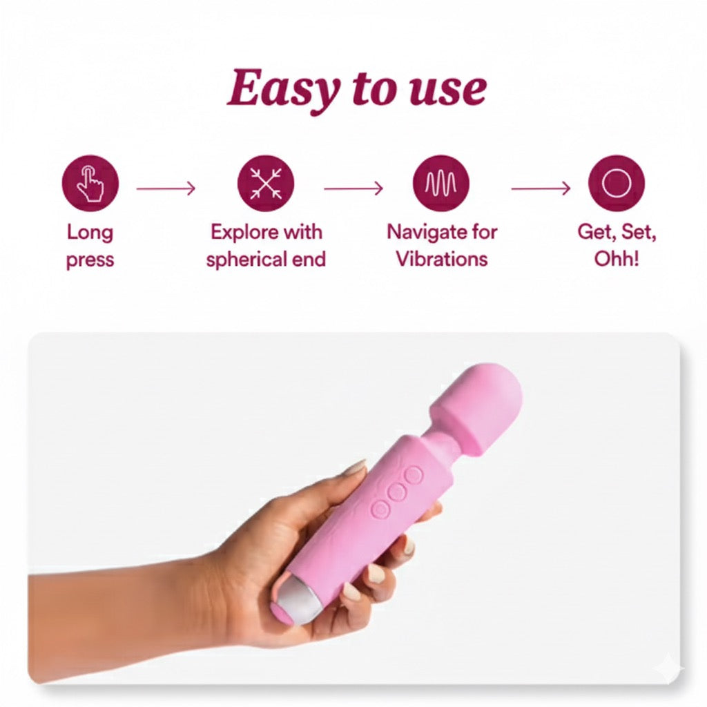 Waves by Pulsewin®️ Personal Wand Massager