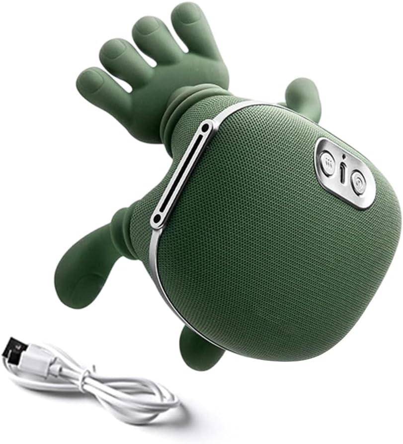 Pulsewin Neck & Shoulder Massager — Human-Hand Design (Green)