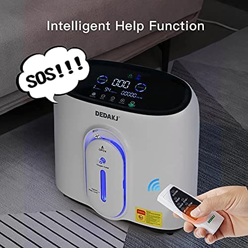 Advanced 1L–8L Oxygen Concentrator with HD Touchscreen & Built-in Stabilizer