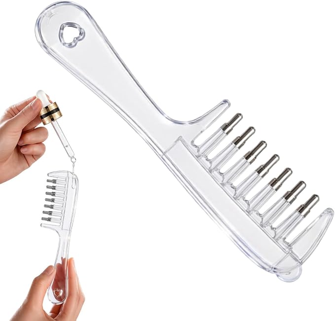 Zarena Crystal Clear Liquid Hair Comb | Scalp Oil Applicator