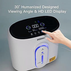 Advanced 1L–8L Oxygen Concentrator with HD Touchscreen & Built-in Stabilizer