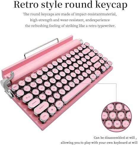 Songan®️ Retro Wireless Mechanical Keyboard