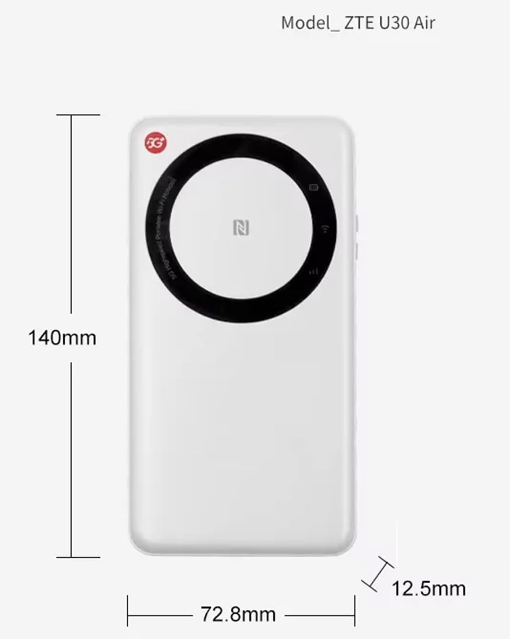 Newest ZTE U30 Air 1.83Gbps Pocket 5G Sim Router Support 5G Fast Network
