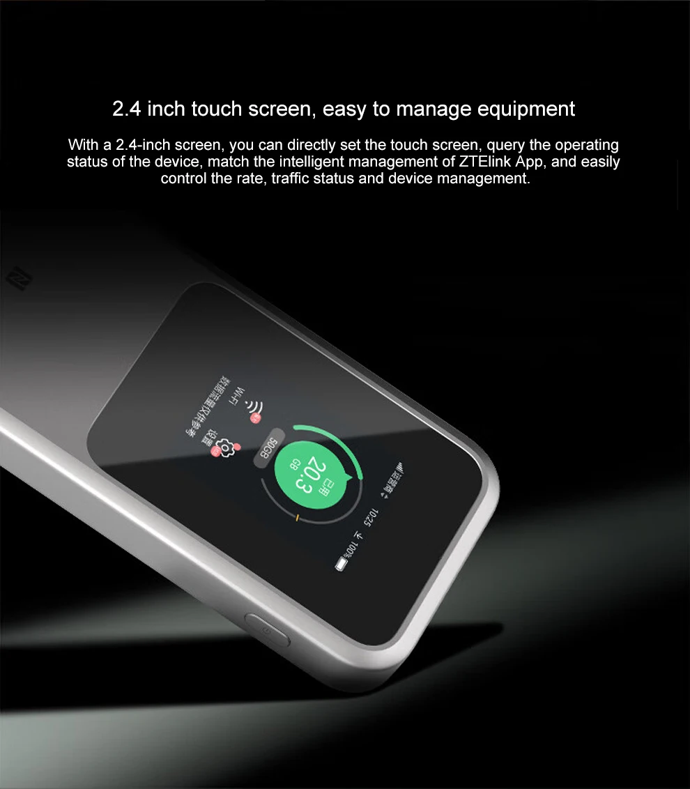 ZTE 5G U50 Pro Portable WiFi 6 Hotspot – AX3600 Mobile Router