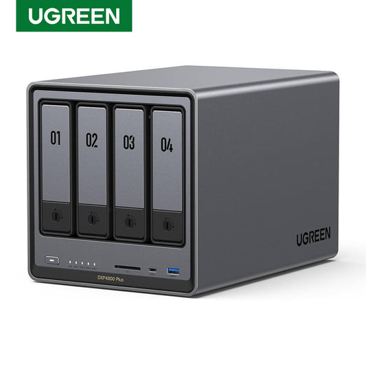 UGREEN NASync DXP4800 Plus – 4-Bay High-Performance Desktop NAS (Diskless)