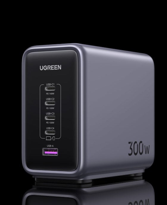UGREEN Nexode Pro 300W GaN 5-Port Desktop Charger (PD 3.1)