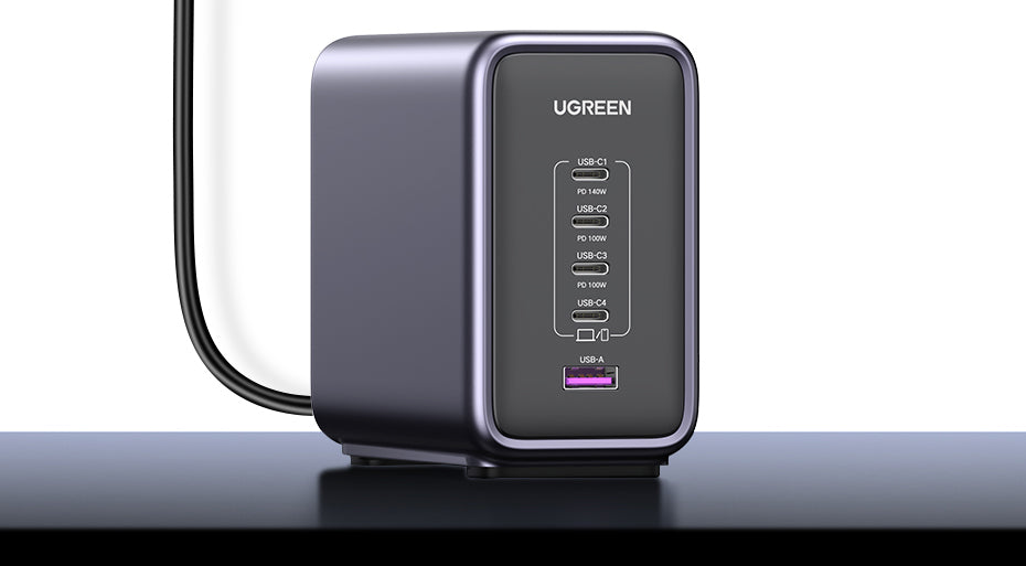 UGREEN Nexode Pro 300W GaN 5-Port Desktop Charger (PD 3.1)