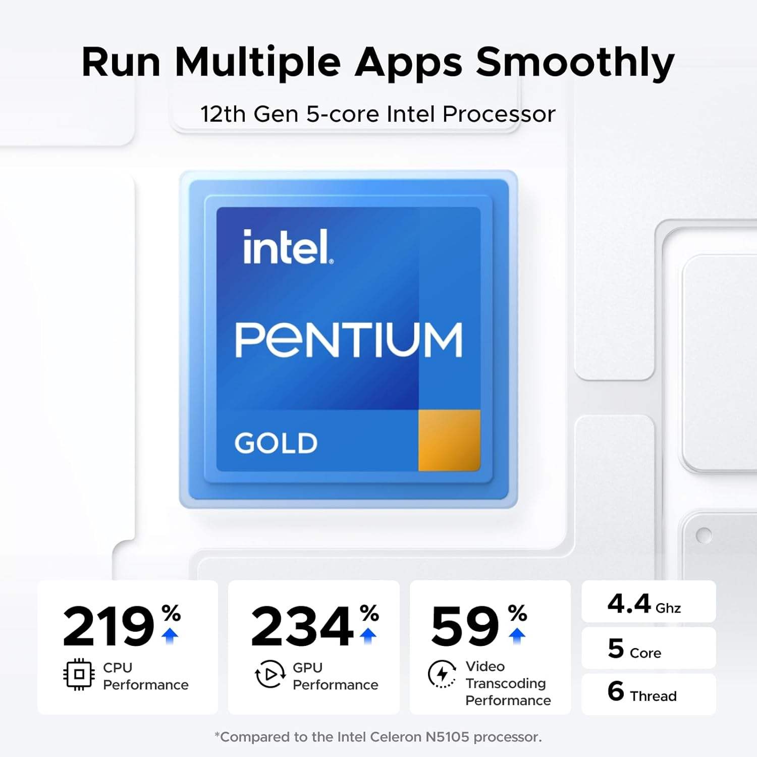 UGREEN NASync DXP4800 Plus – 4-Bay High-Performance Desktop NAS (Diskless)