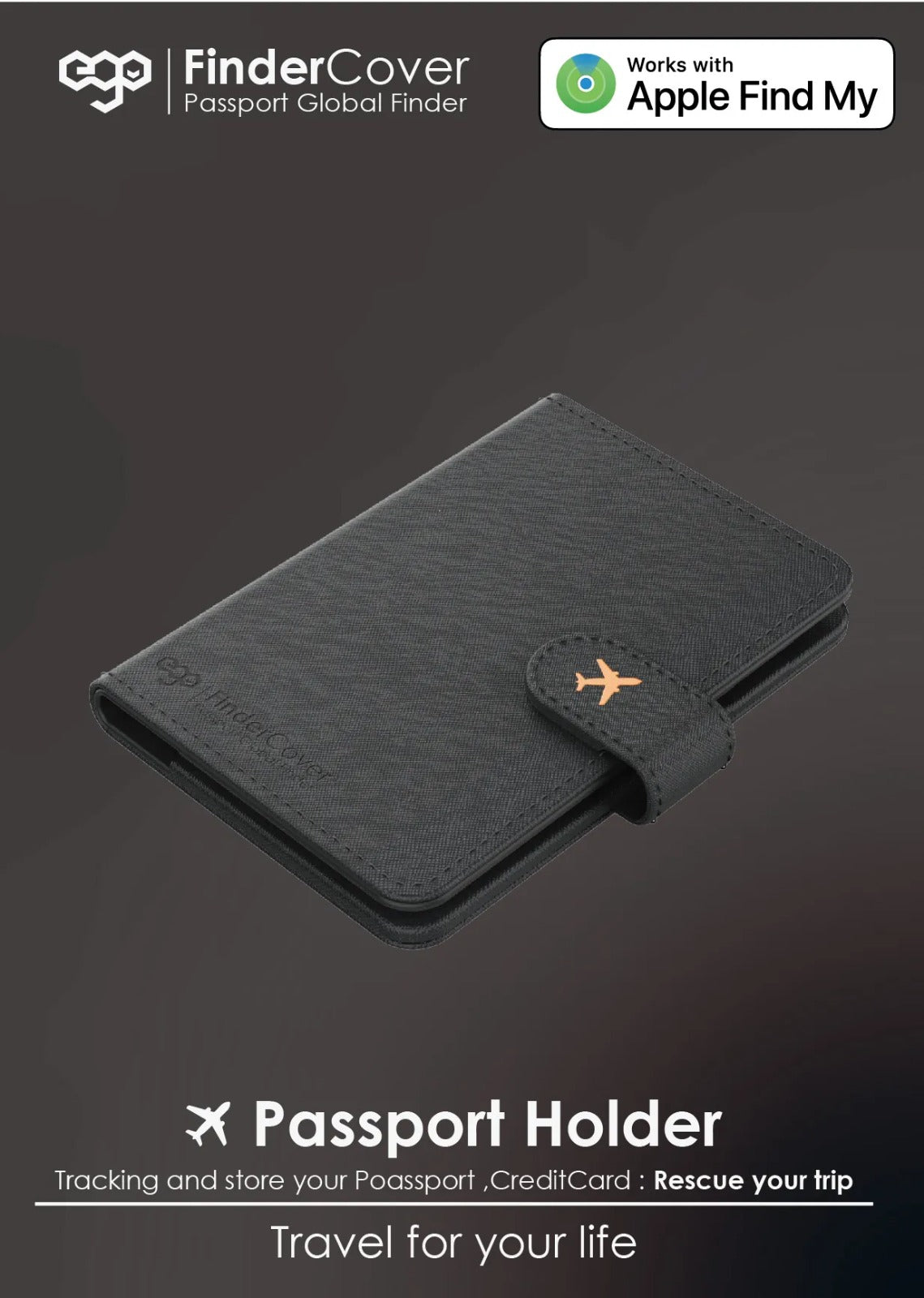 EGO FinderCover Passport Global Tracker