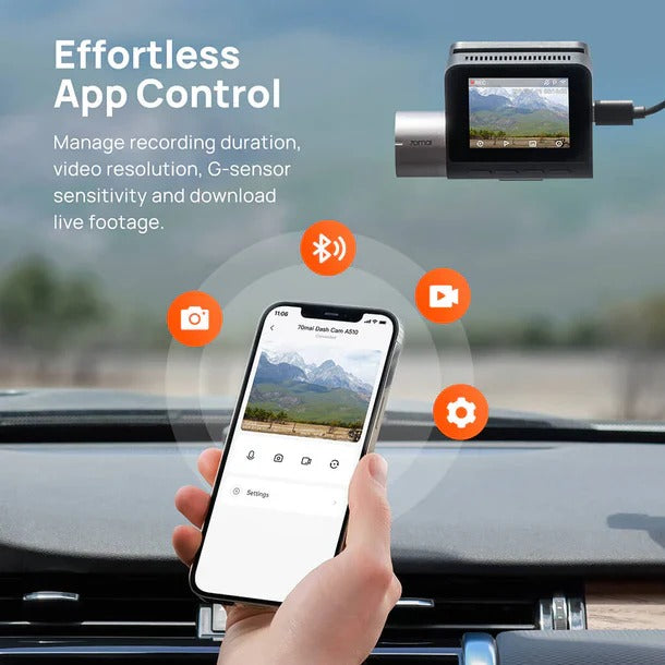 70mai A510 HDR 3K Dual DashCam