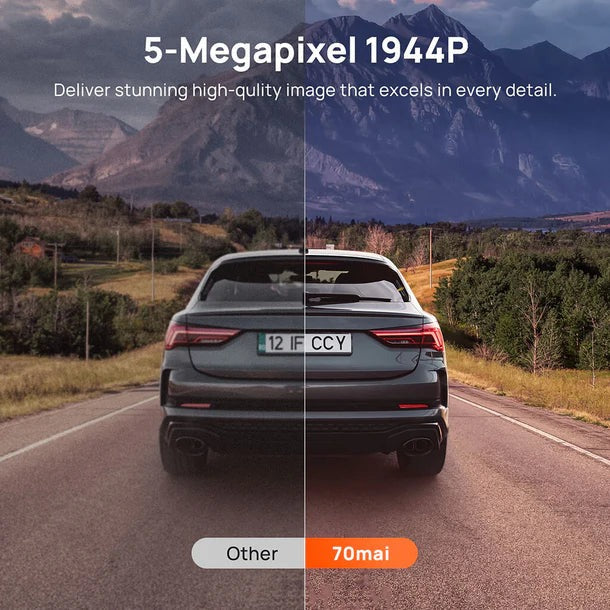 70mai A510 HDR 3K Dual DashCam