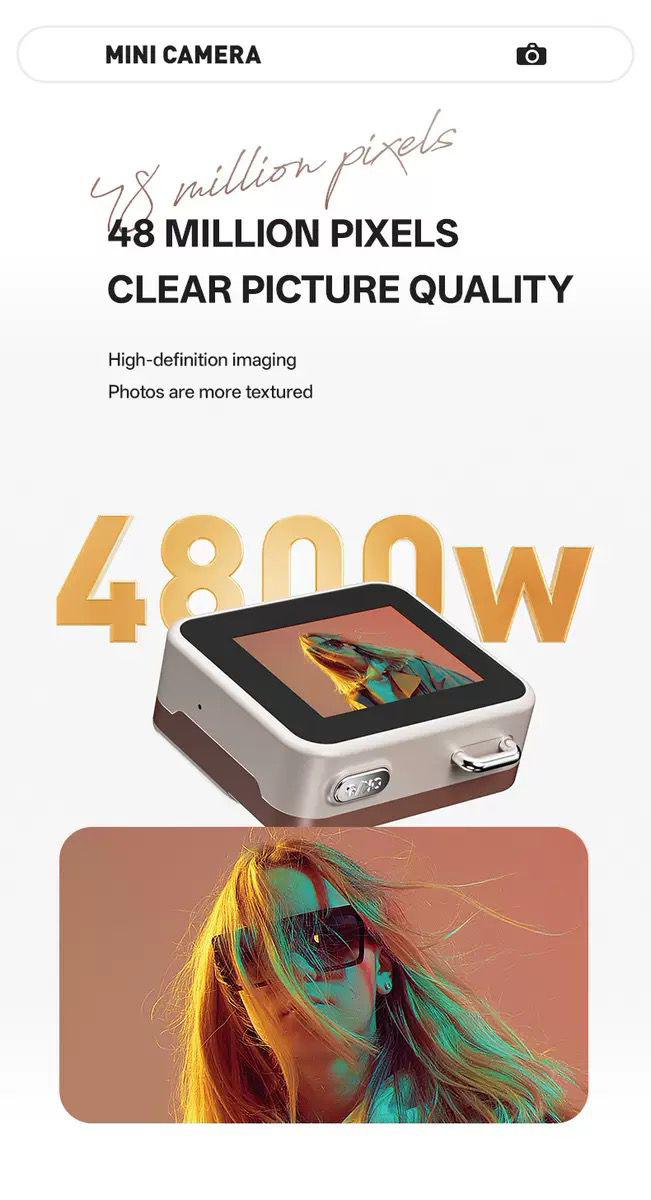 Retro  Mini Camera – Compact, Stylish & Powerful