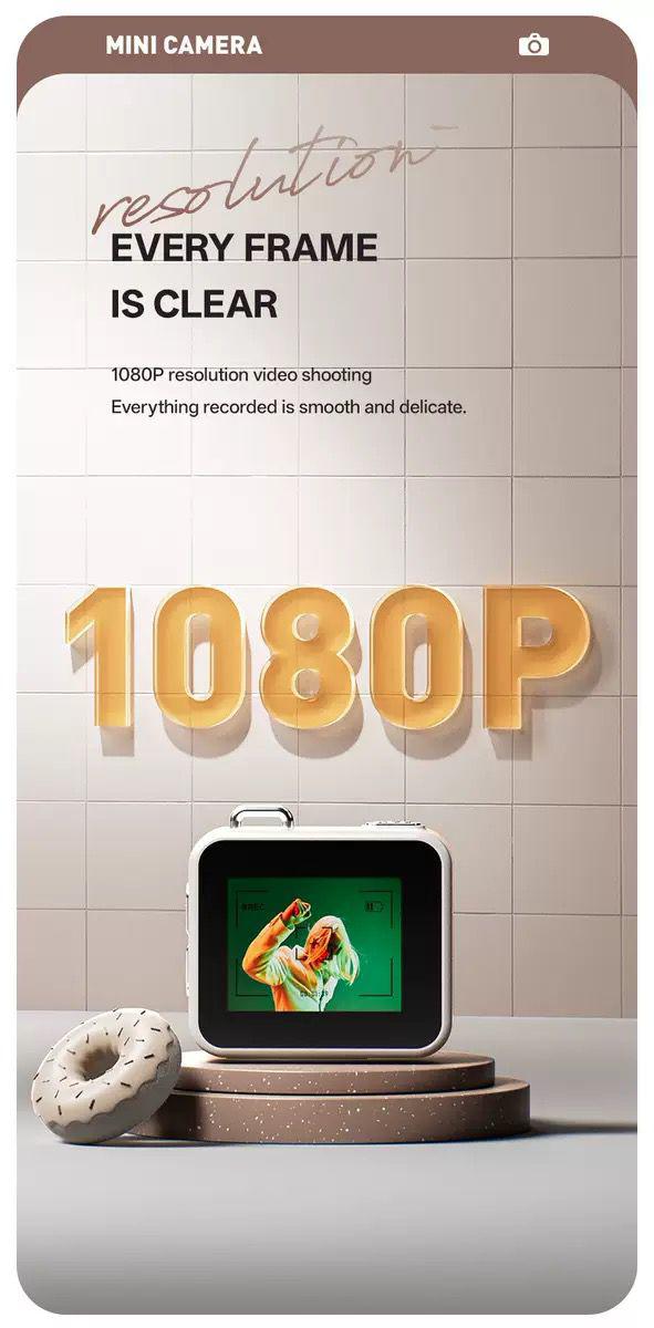 Retro  Mini Camera – Compact, Stylish & Powerful