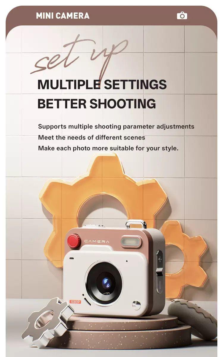 Retro  Mini Camera – Compact, Stylish & Powerful