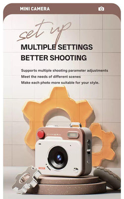 Retro  Mini Camera – Compact, Stylish & Powerful