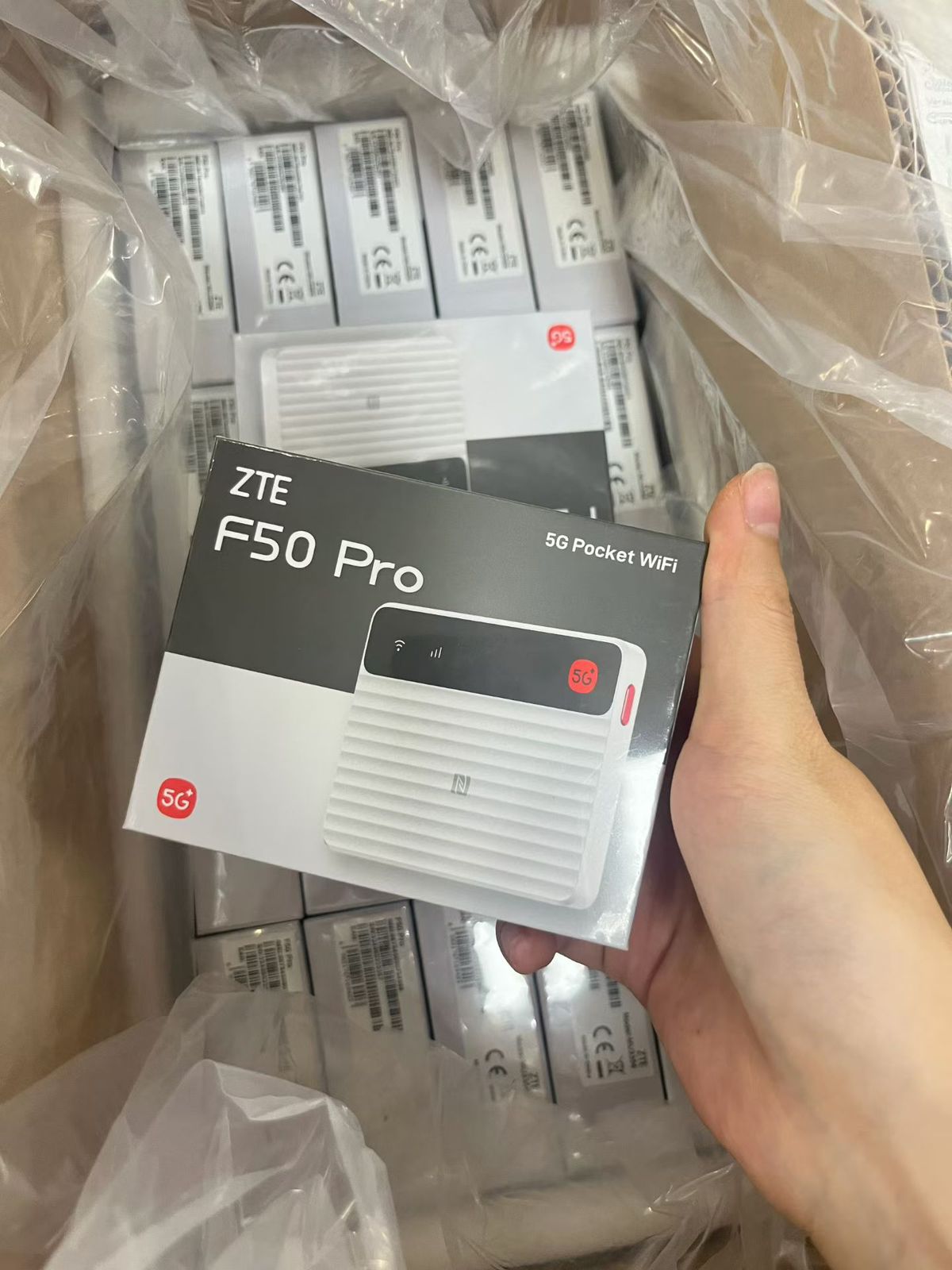 ZTE F50 Pro Global Version — Portable 5G Wi-Fi 6 Hotspot