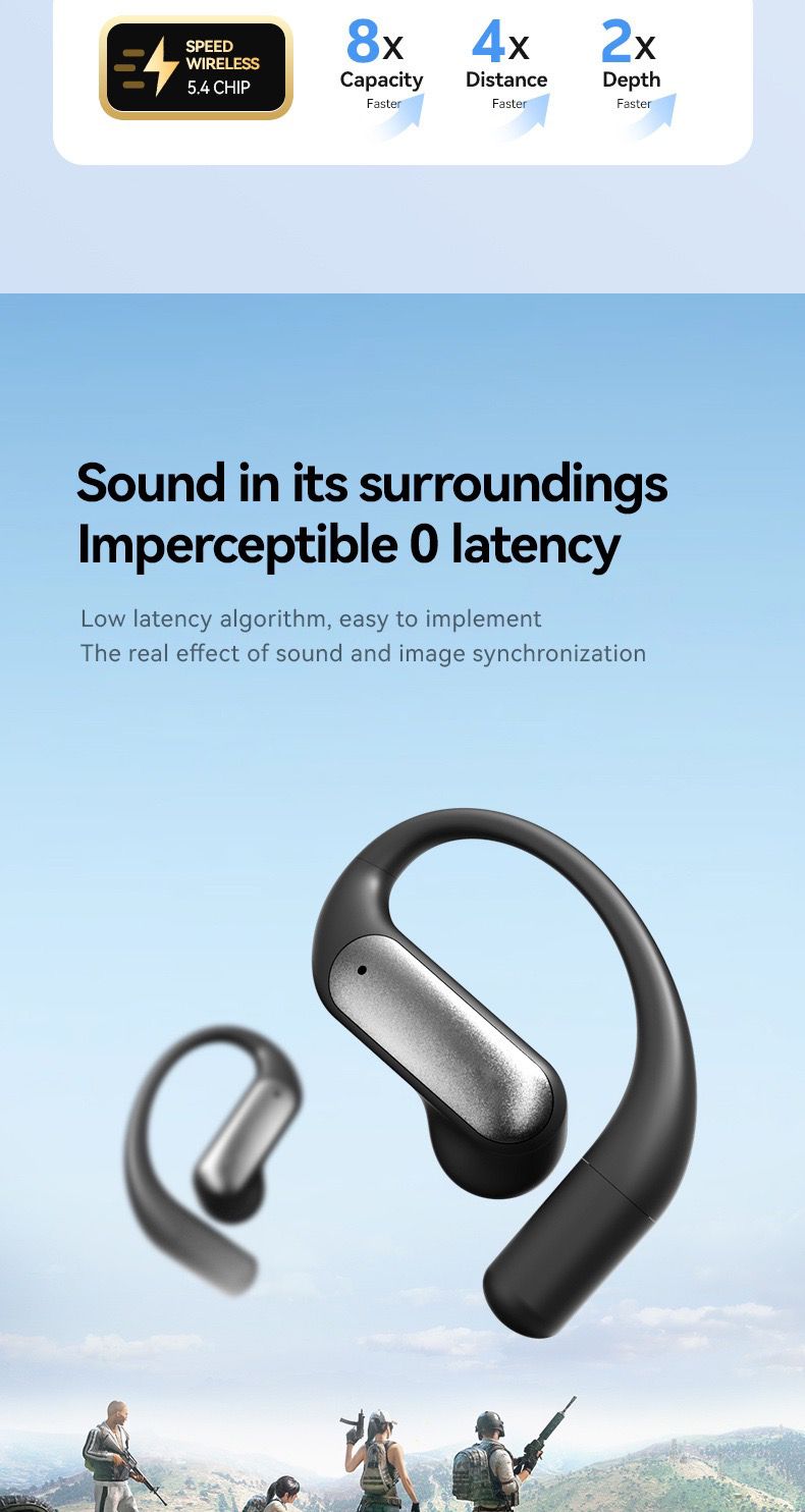 Wirelss Multi-Language Translator  Earphones with HD Voice & Immersive Sound