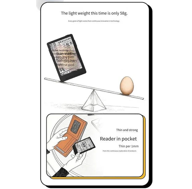 Xteink X3 Ultra-Compact E-Reader – Pocket-Sized Smart Reading Device with E-Ink Display