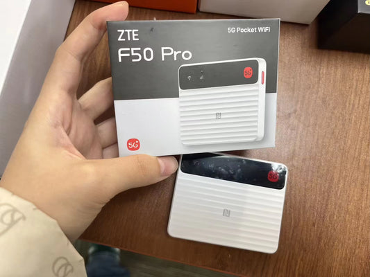 ZTE F50 Pro Global Version — Portable 5G Wi-Fi 6 Hotspot