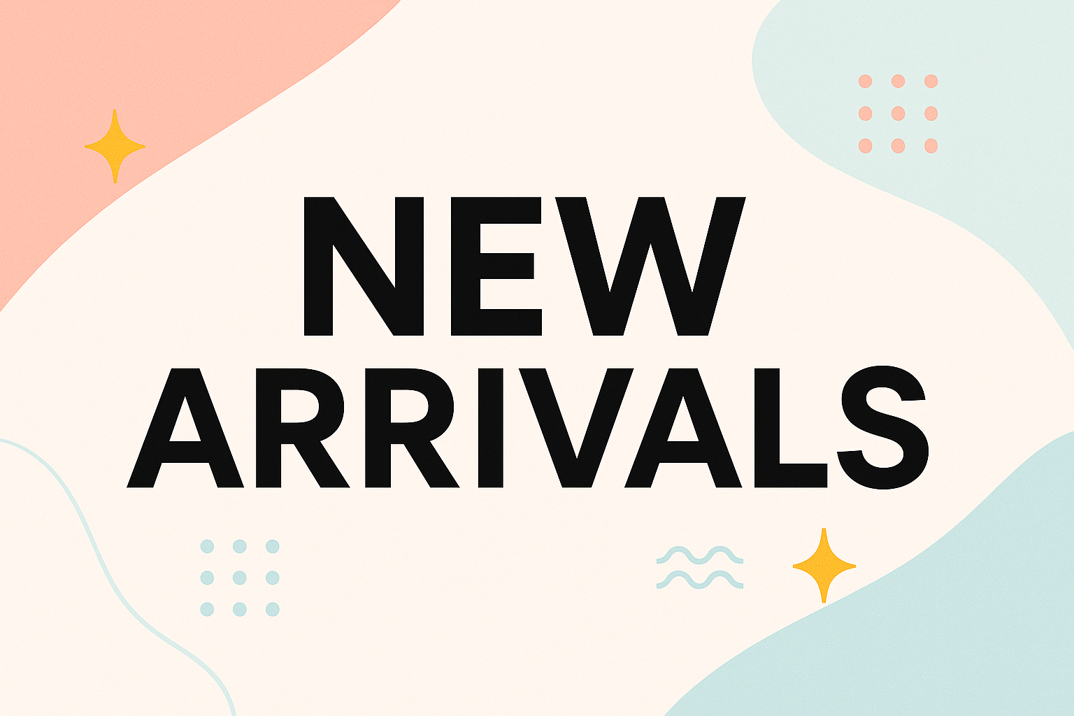 create image of new arrival banner