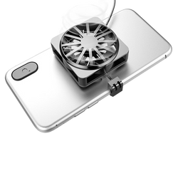 Wintech Universal Gaming Phone Cooler Portable RGB Fan Holder Heat Sink Anchor Game Radiator