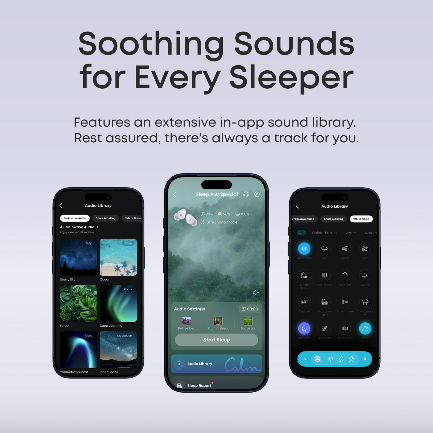 Anker Soundcore Sleep A30 Special Smart Sleep Earbuds with ANC, Snore Masking & Sleep Monitoring