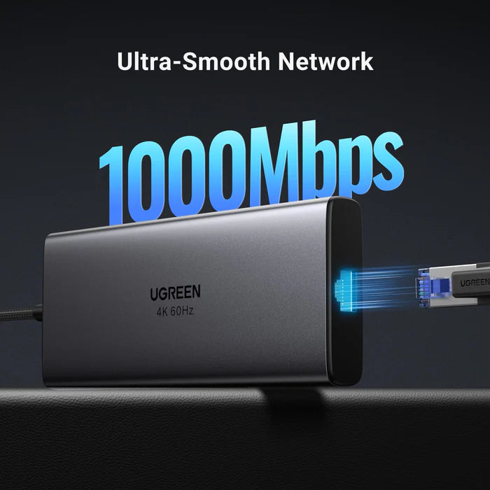 UGREEN Revodok Pro 109 9-in-1 USB-C Hub | 10Gbps USB 3.2 | 4K@60Hz HDMI | 100W PD